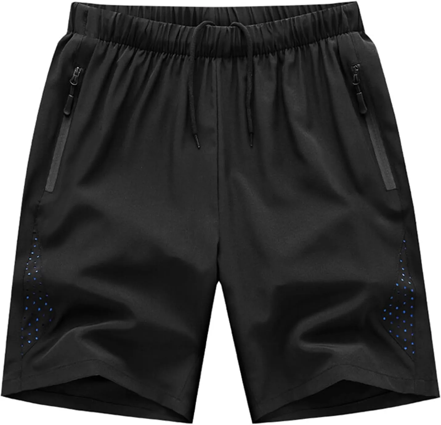 FoxQ Mens Quick Dry Athletic Running Shorts with Pockets Lightweight Workout Shorts for Sports Gym Basketball Hiking