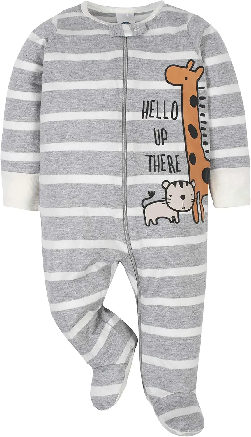 Gerber Baby Boys 4 Pack Sleep 'N Play Footie