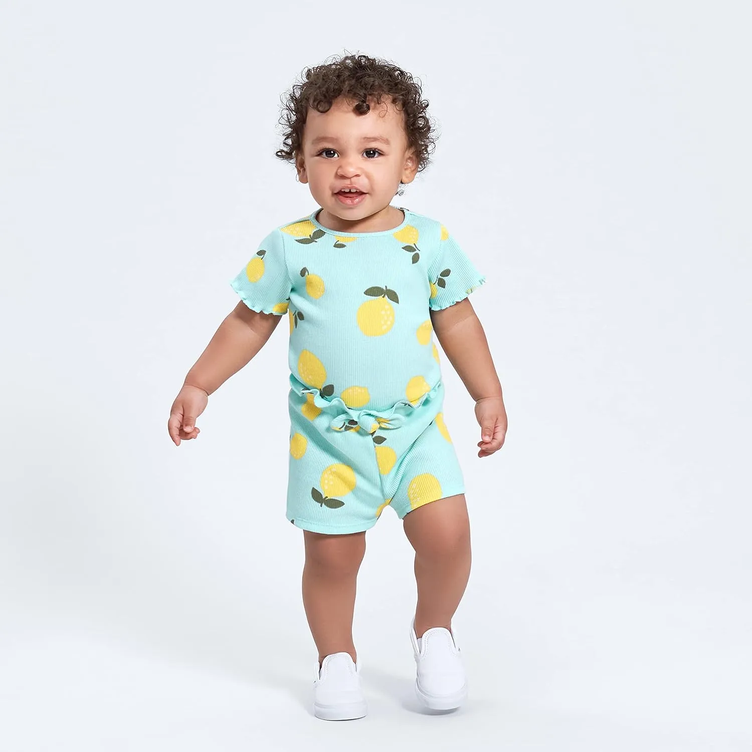 Gerber Baby Girls' Toddler 3-Pack Pull-On Knit Shorts