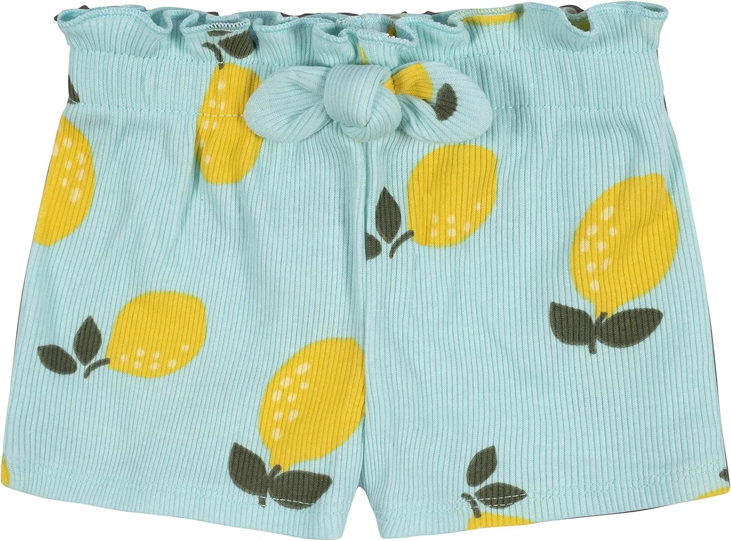 Gerber Baby Girls' Toddler 3-Pack Pull-On Knit Shorts