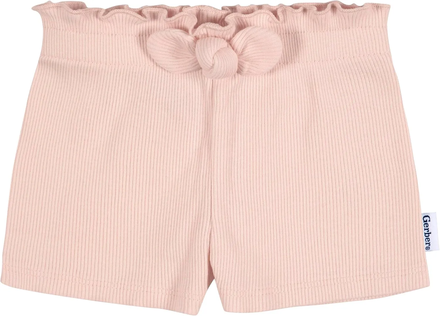 Gerber Baby Girls' Toddler 3-Pack Pull-On Knit Shorts