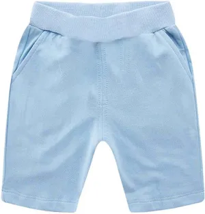 Girls Boys Basketball Shorts Solid Toddler Cotton Athletic Running Shorts Quick Dry Pull On Jogger Bottoms Pants
