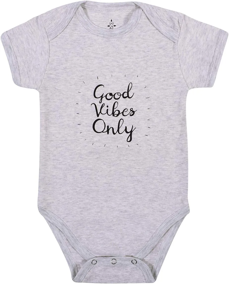Good Vibes Only Yoga Baby Organic Cotton Babies Clothes Onesie Onesies Baby Shower Gifts