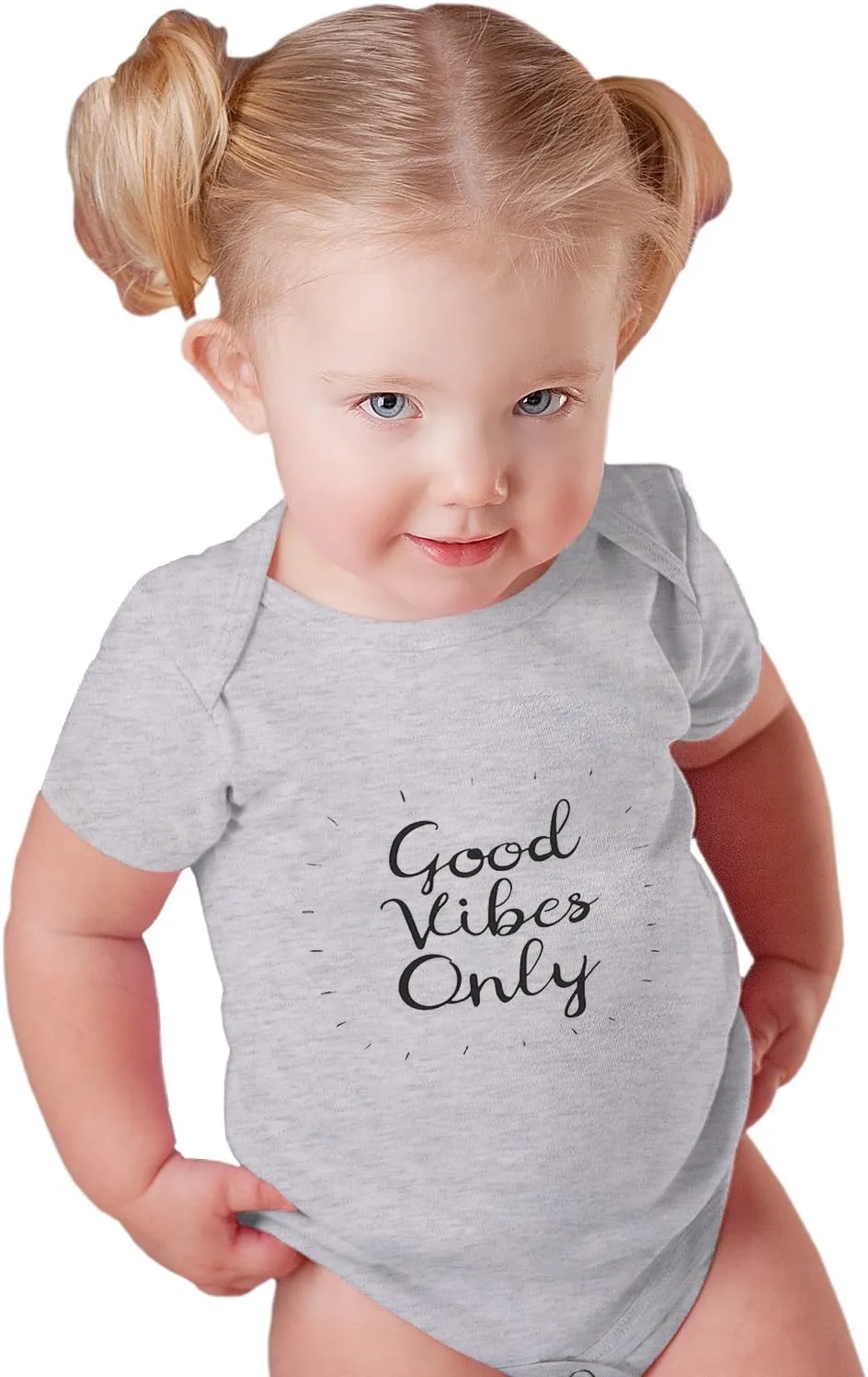 Good Vibes Only Yoga Baby Organic Cotton Babies Clothes Onesie Onesies Baby Shower Gifts