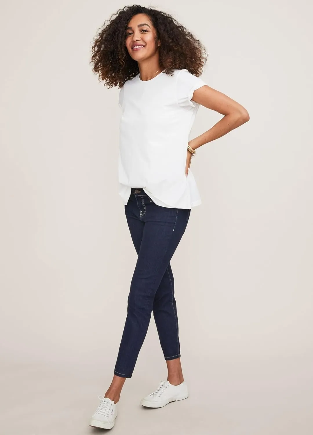 HATCH Organic Cotton Nursing Tee Pima Cotton | Designed with Nursing in Mind for Easy Access Feeds