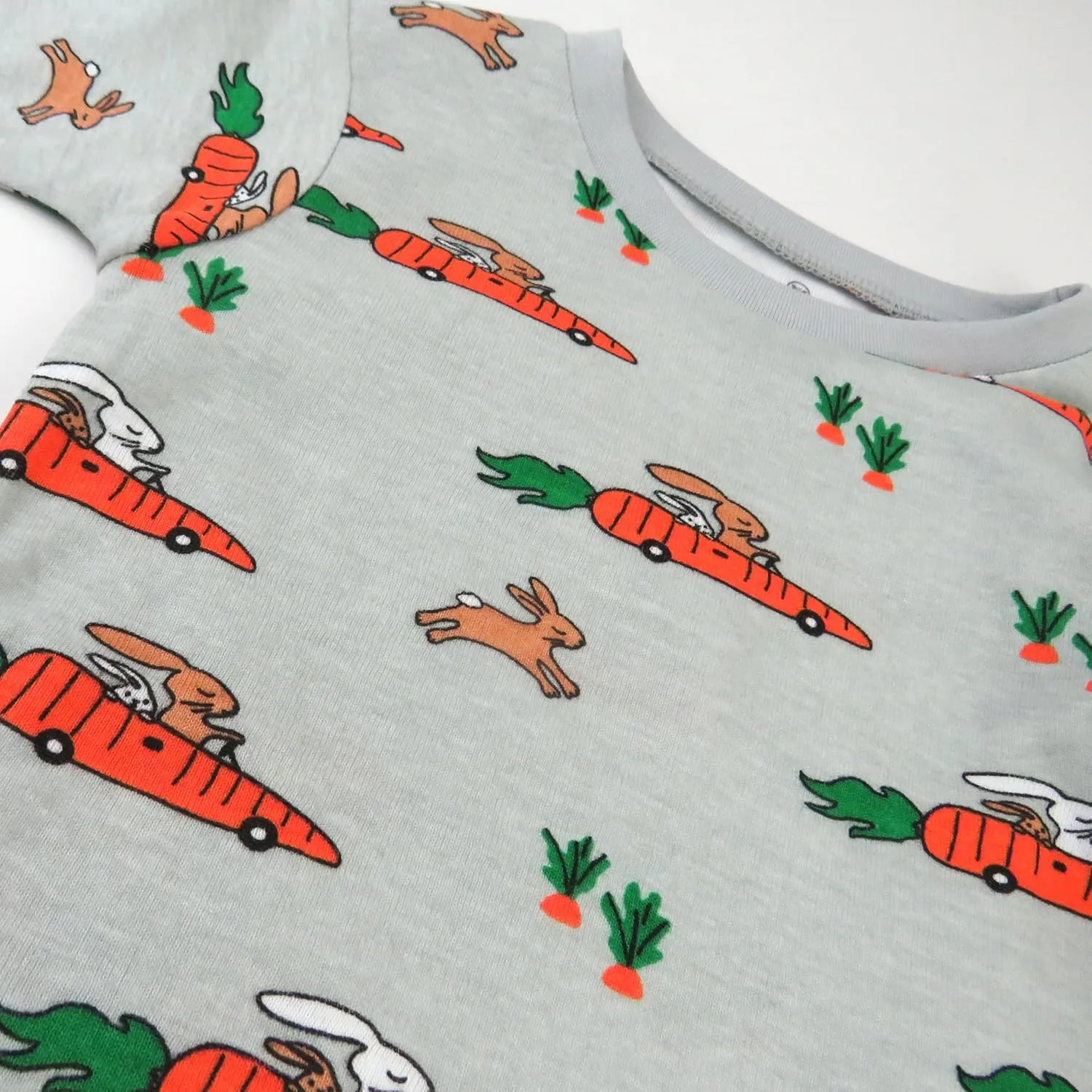 HonestBaby Baby, Toddler and Kids' 100% Organic Cotton Celebration 2-Piece Pajamas