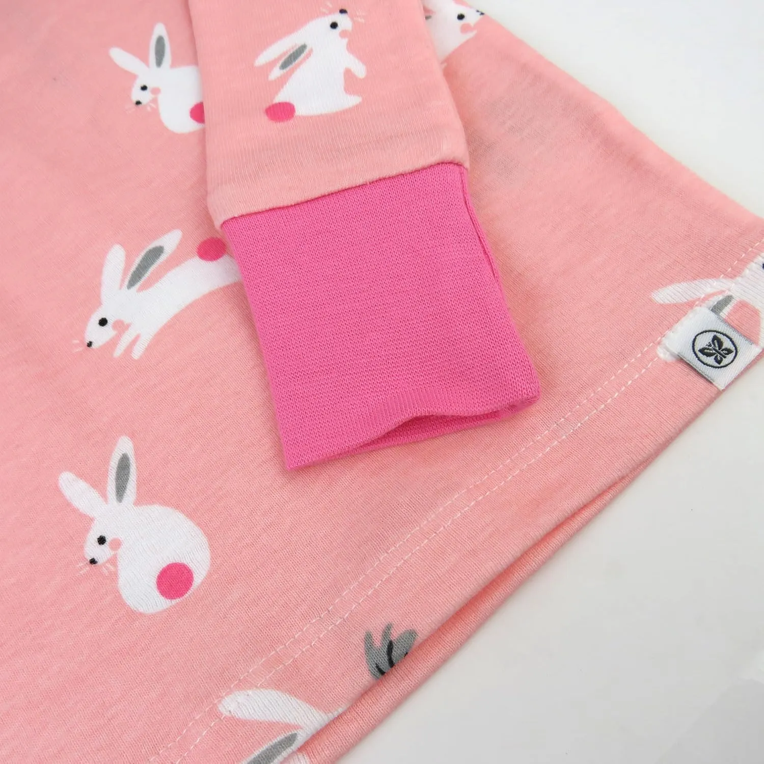 HonestBaby Baby, Toddler and Kids' 100% Organic Cotton Celebration 2-Piece Pajamas