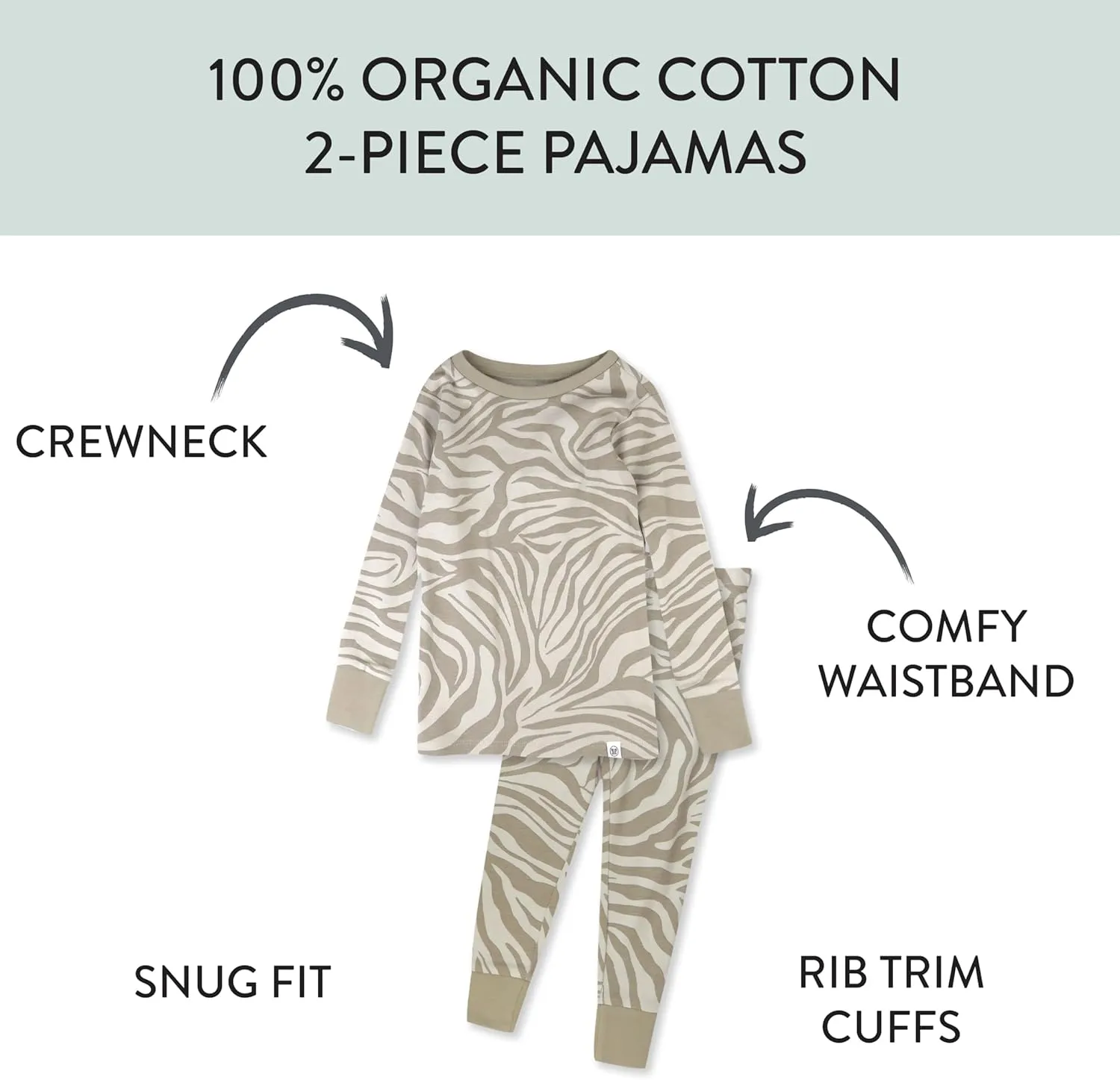 HonestBaby Family Matching Holiday Pajamas Organic Cotton for Men, Women, Kids, Toddlers, Baby Boys, Girls, Unisex Pets