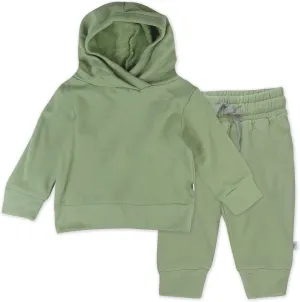 HonestBaby Multipack Pullover Hoodie Sweatshirt Jogger Sweatpant Sets Organic Cotton Baby, Toddler, Boys, Girls, Unisex