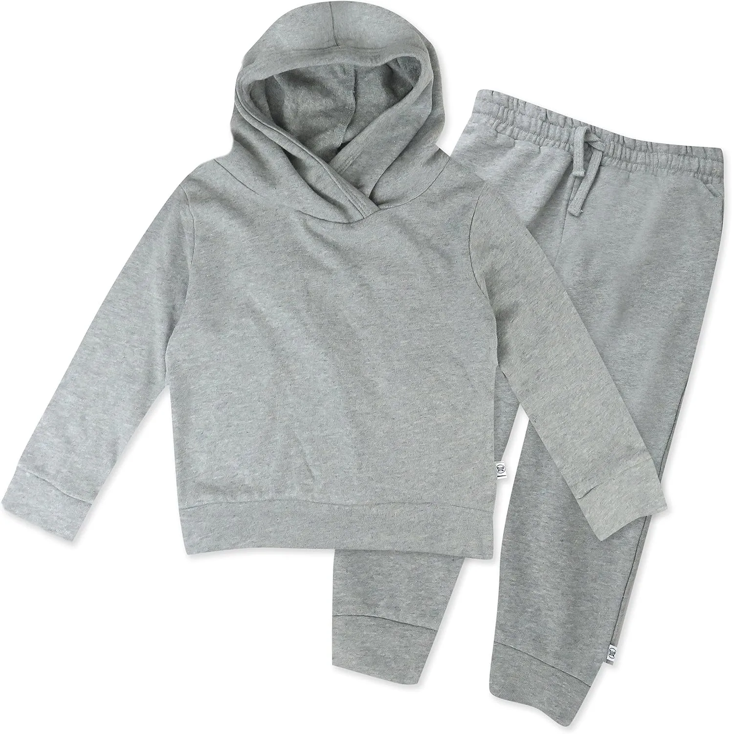 HonestBaby Multipack Pullover Hoodie Sweatshirt Jogger Sweatpant Sets Organic Cotton Baby, Toddler, Boys, Girls, Unisex