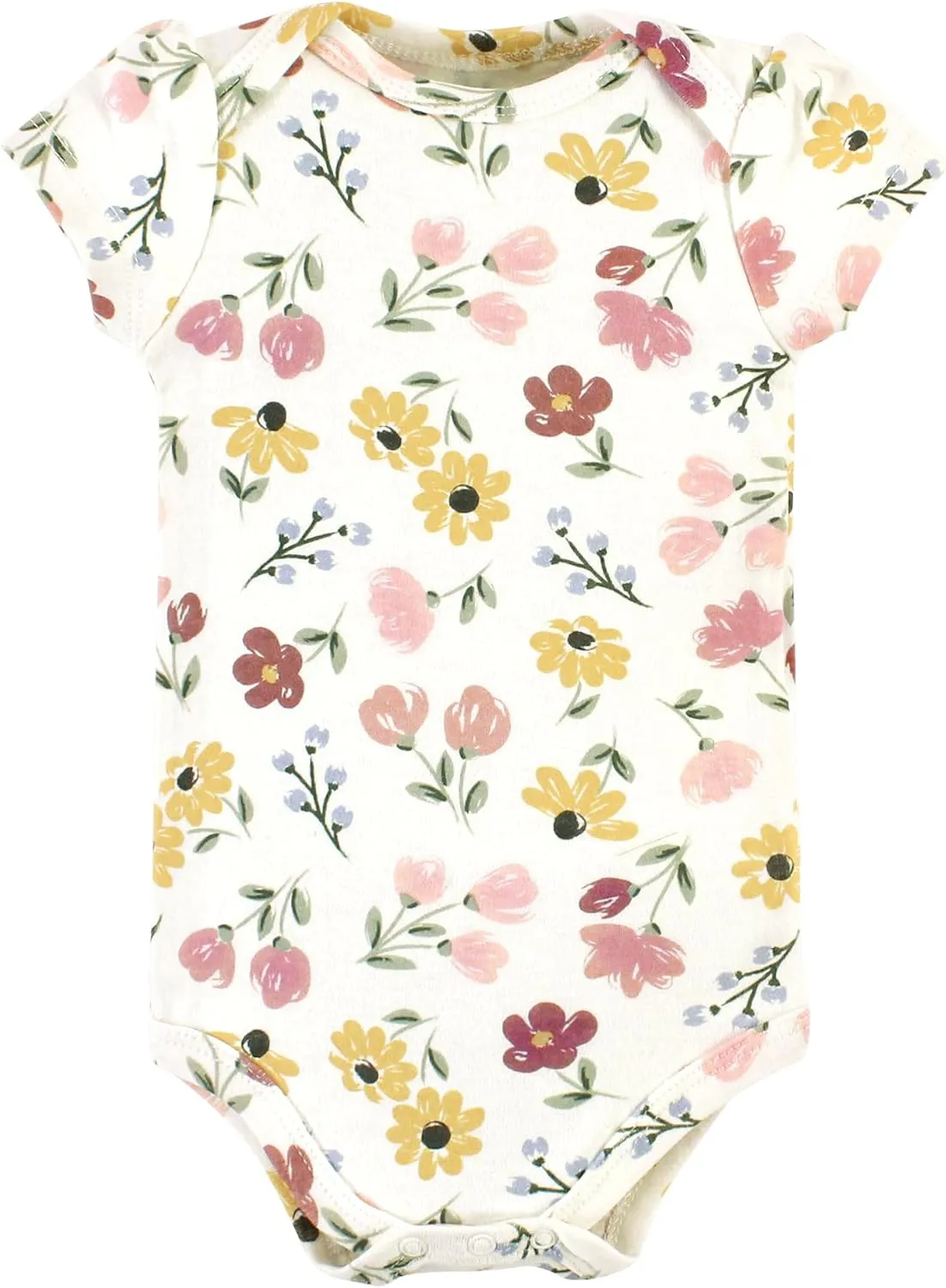 Hudson Baby Unisex Cotton Bodysuit and Pant Set