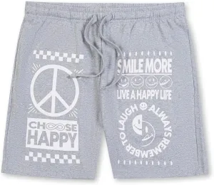 JOE BOXER Men's French Terry Pajama Shorts  Soft & Cozy Lounge Sleepwear with Elastic Waist