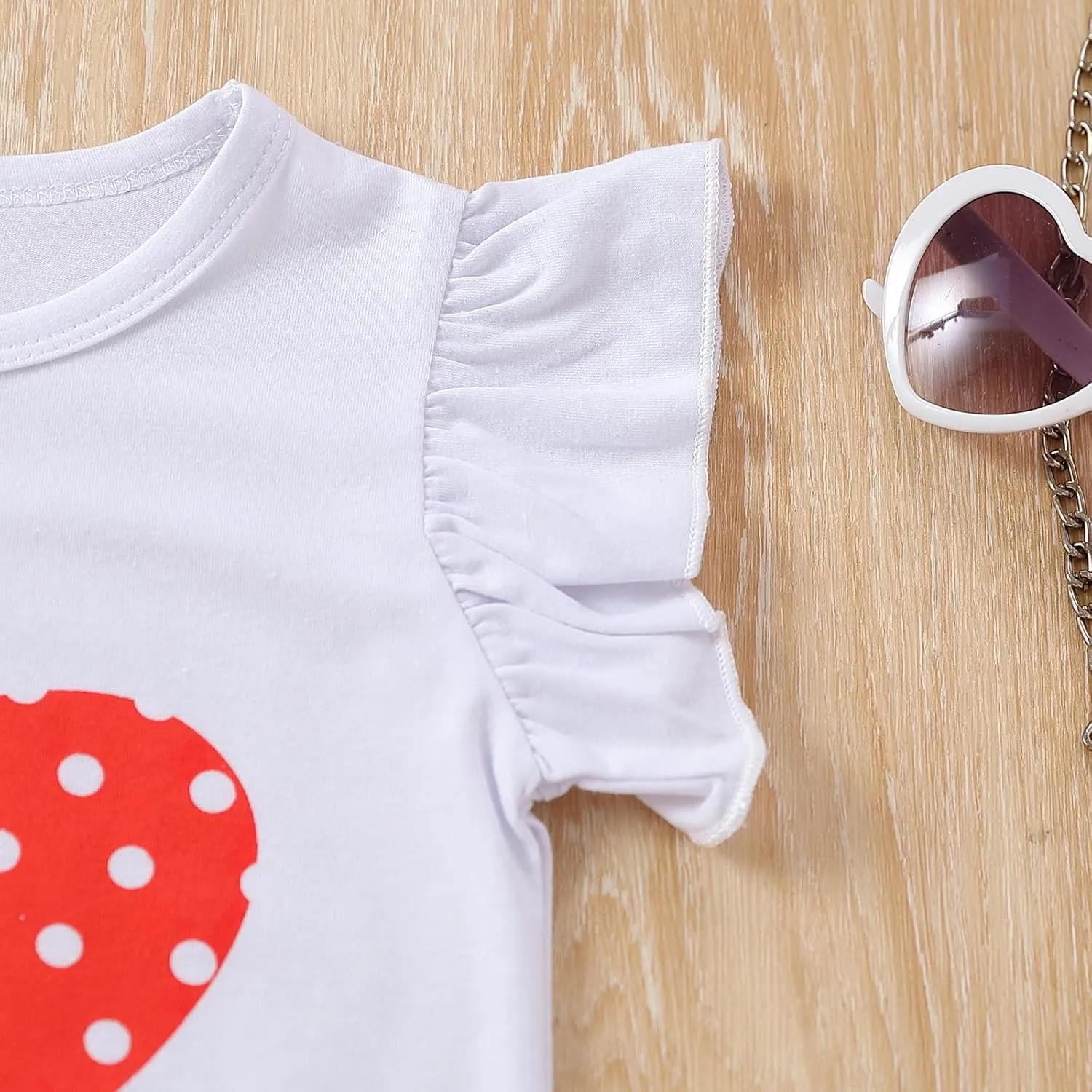 Kid Girl Clothes Shorts Set 2 Piece Outfits Summer Casual Short Sleeve Top and Shorts Set for Girls 4-7