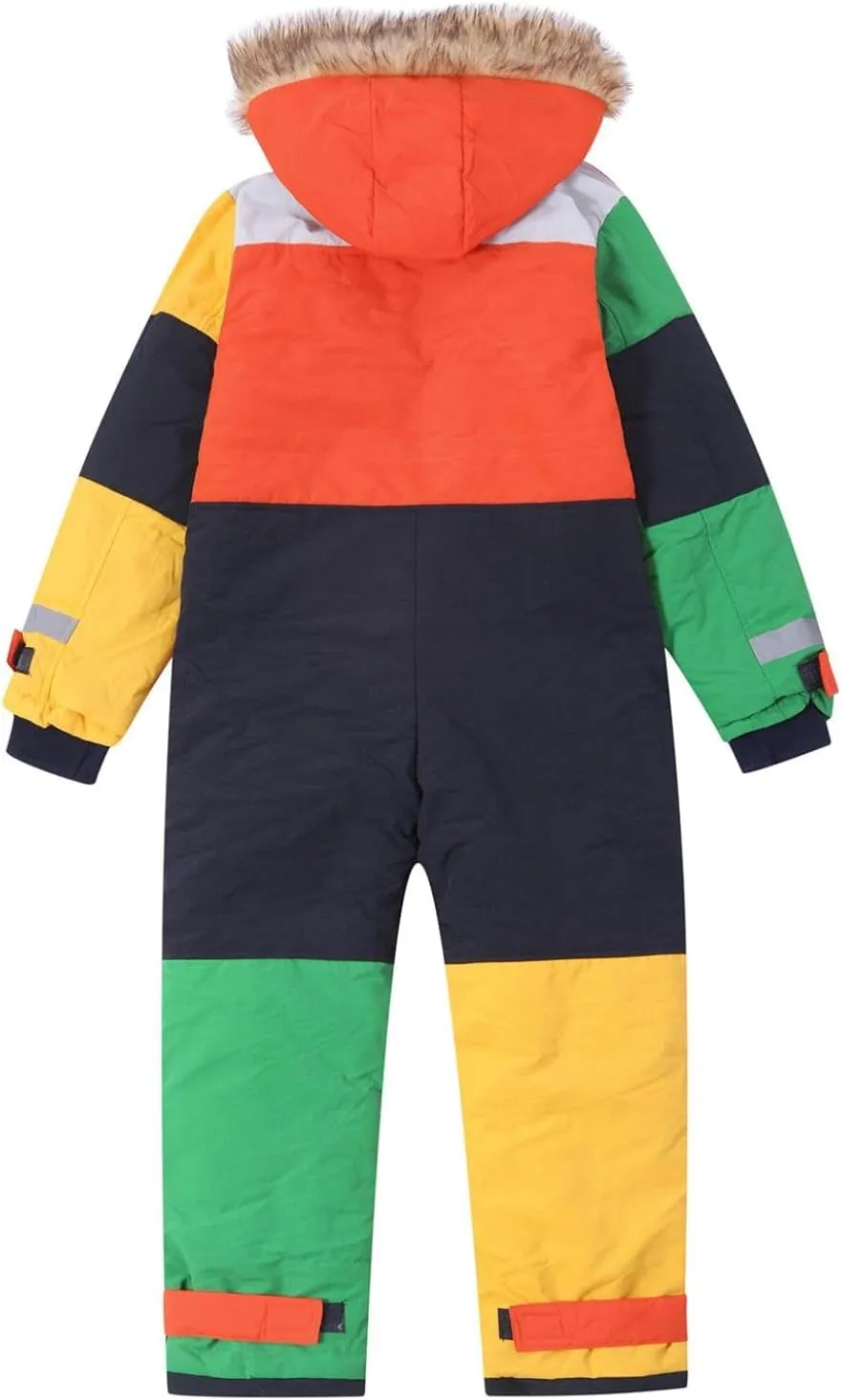 Kids Girls Boys Ski Suits Jumpsuits Waterproof Windproof One Piece Snowsuits Winter Warm Outdoor Jackets Coats