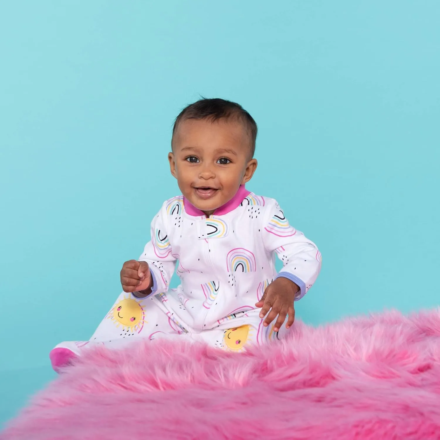 Lamaze Baby Girls' Footed Sleeper, Sleep N Play