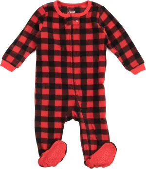Leveret Kids Baby Boys Girls Footed Fleece Pajamas Variety of Styles (Size 3 Months-5 Years)