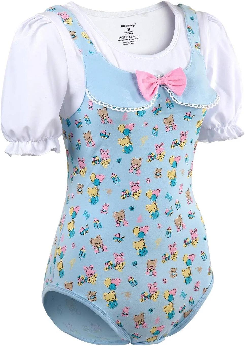 Littleforbig Cotton Button Crotch Romper Onesie Pajamas Bodysuit – Baby Cuties