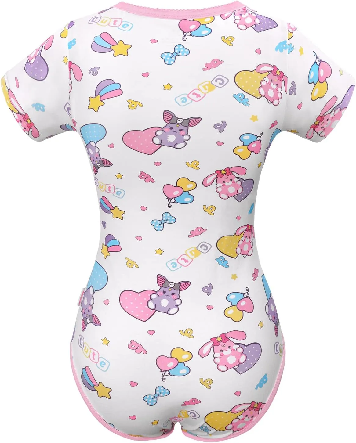 Littleforbig Cotton Romper Onesie Pajamas Bodysuit - Baby Usagi & Bella Onesie