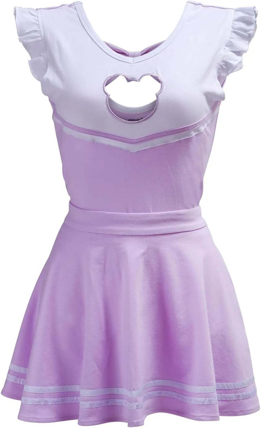 Littleforbig Cotton Romper Onesie Pajamas Bodysuit - Daddy's Secret Princess Skirt Set