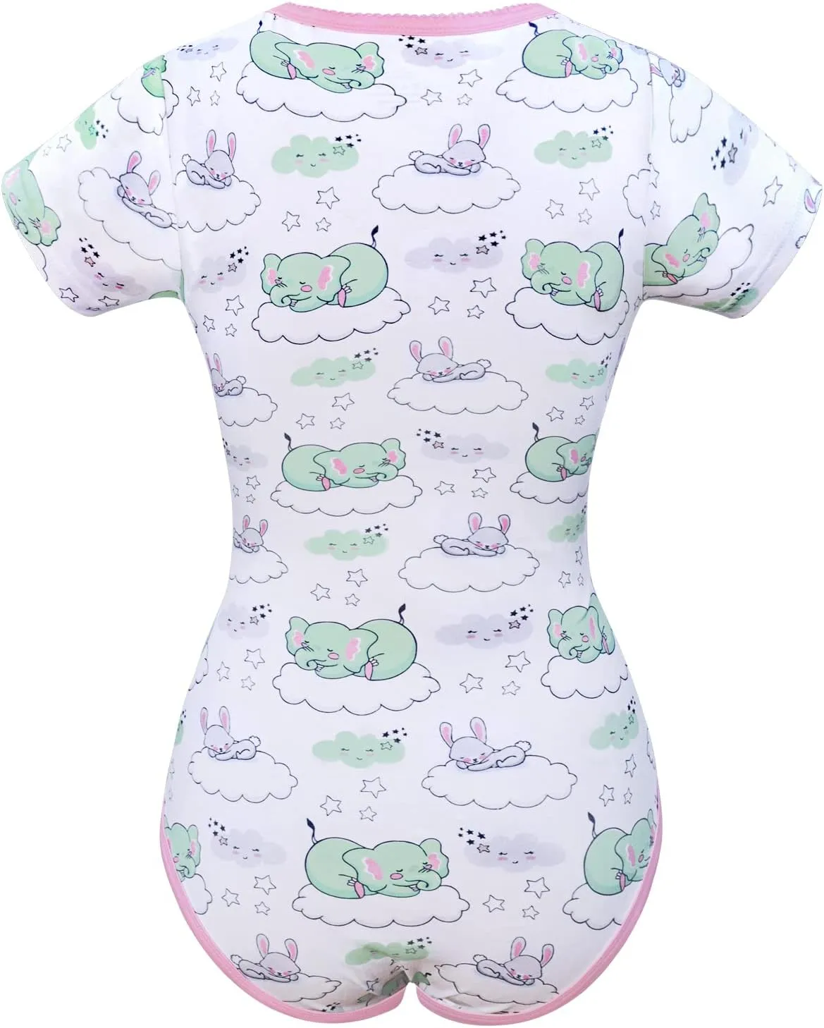 Littleforbig Cotton Romper Onesie Pajamas Bodysuit - Sweet Dreams Onesie