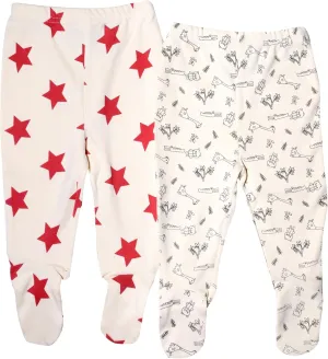 Maple Clothing Organic Cotton Baby Pants Footed GOTS Certified Clothes