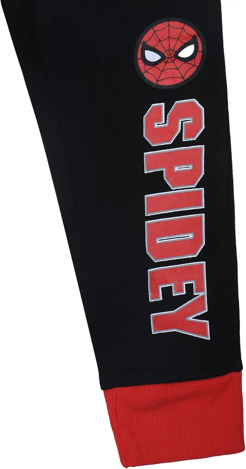 Marvel Spider-Man Boys 2 Pack Pants for Toddlers and Big Kids