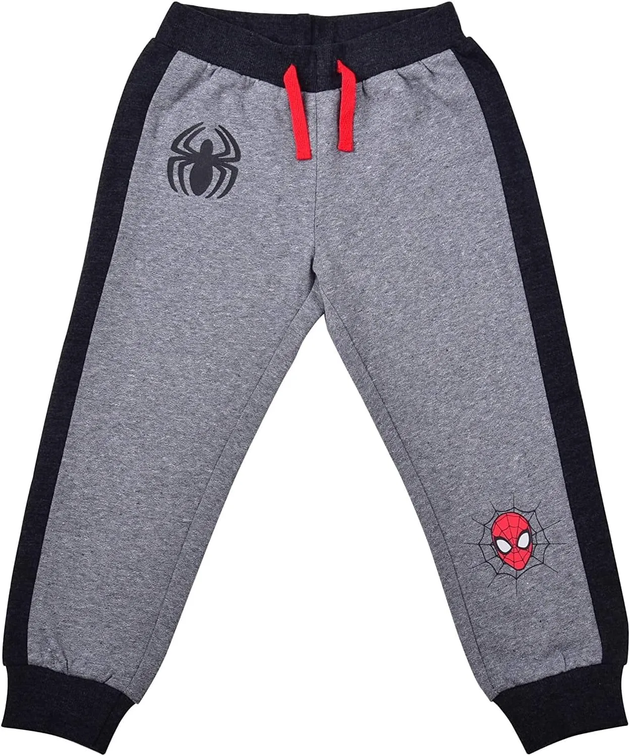 Marvel Spider-Man Boys 2 Pack Pants for Toddlers and Big Kids