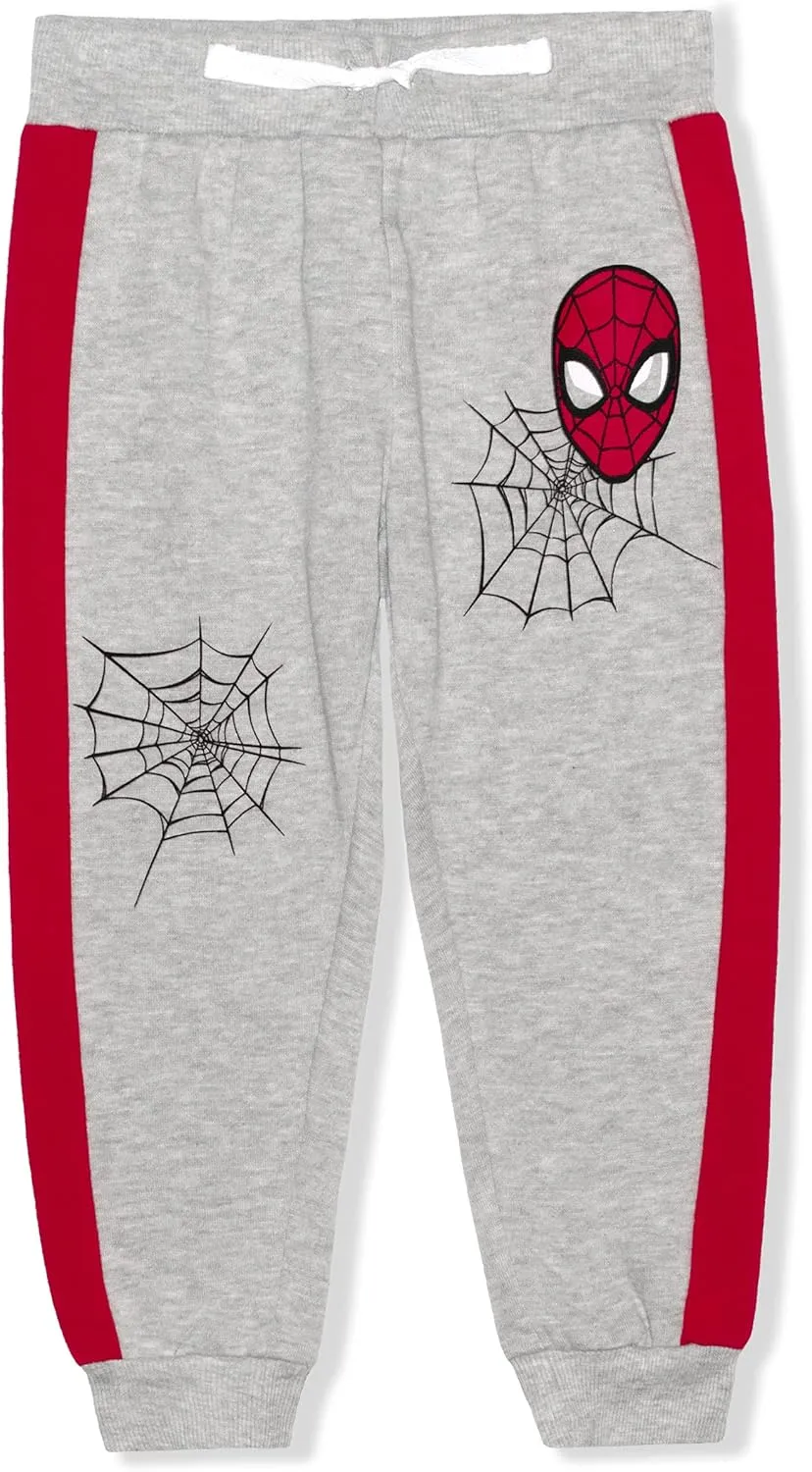 Marvel Spider-Man Boys 2 Pack Pants for Toddlers and Big Kids