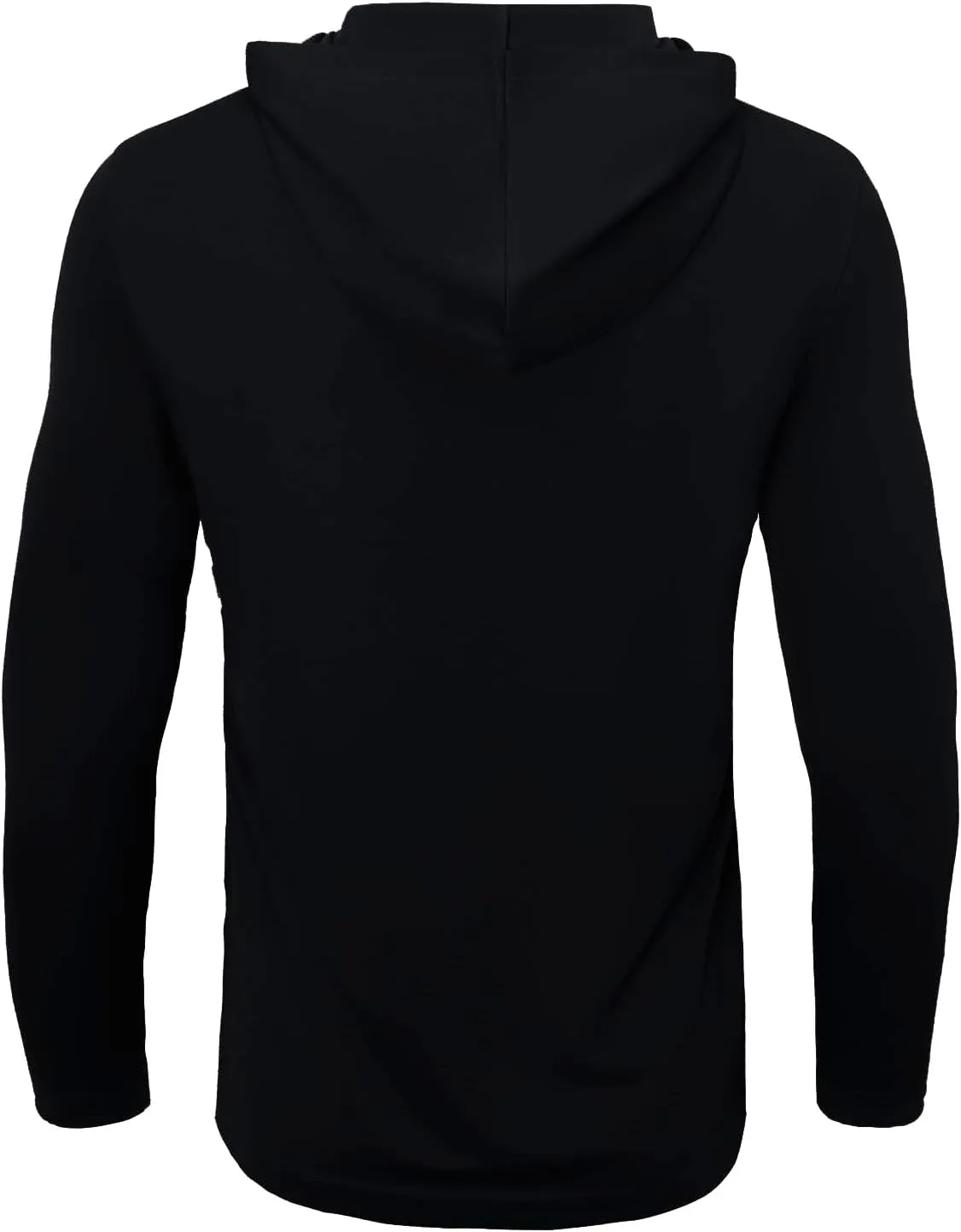 Men UPF 50  Sun Protection Hoodie Long Sleeve T Shirts Pack Quick Dry Shirt for Athletic Running Activewear Workout