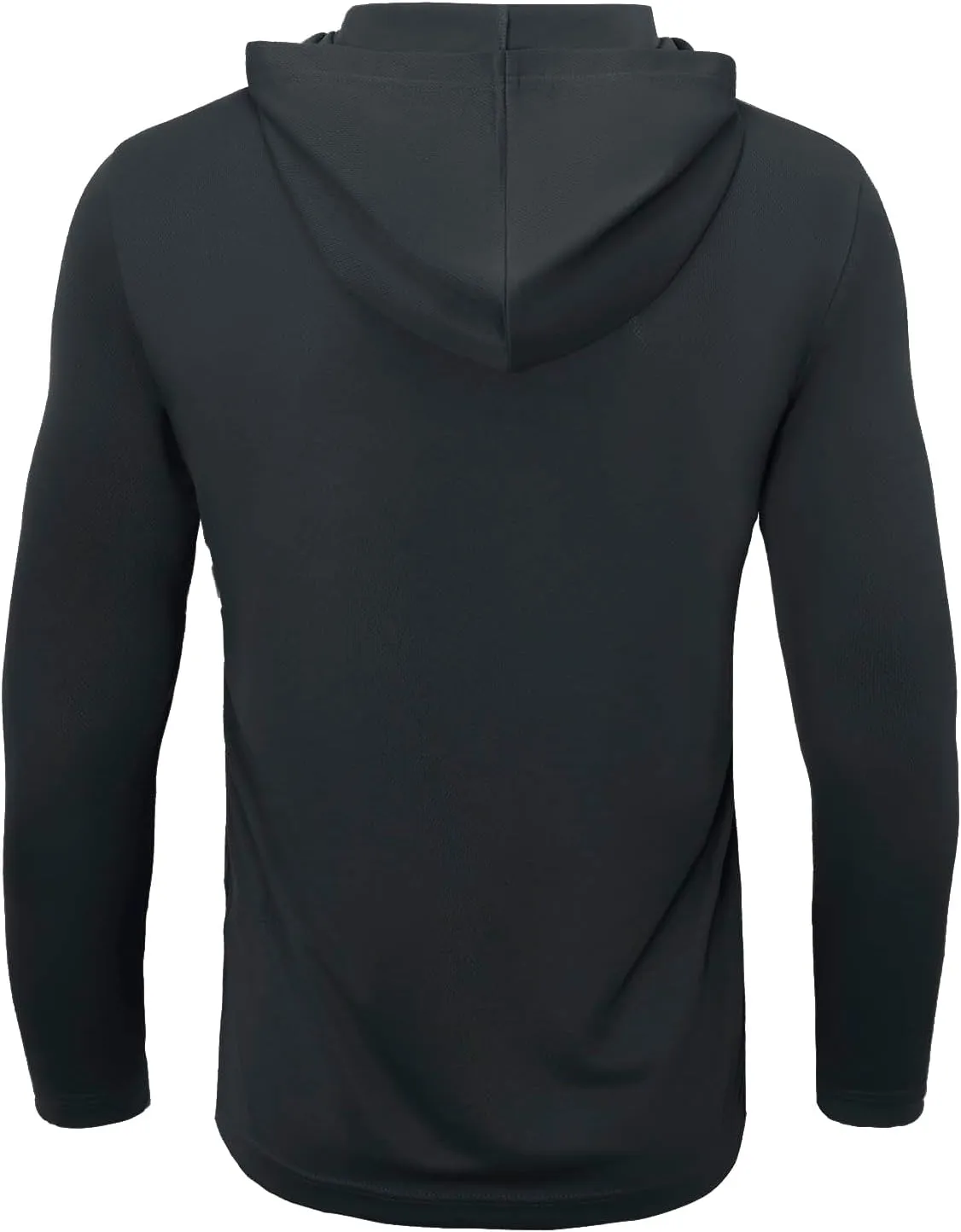 Men UPF 50  Sun Protection Hoodie Long Sleeve T Shirts Pack Quick Dry Shirt for Athletic Running Activewear Workout