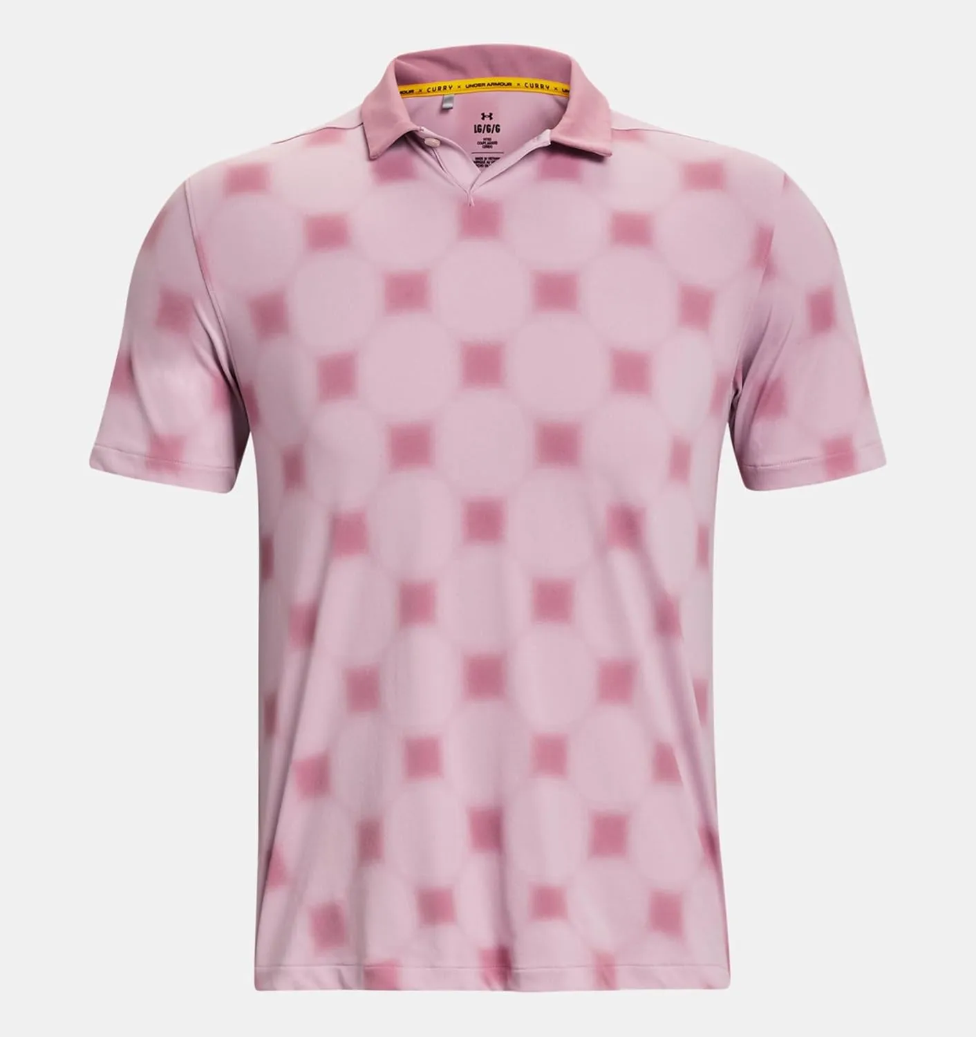 Men's Curry Printed Polo