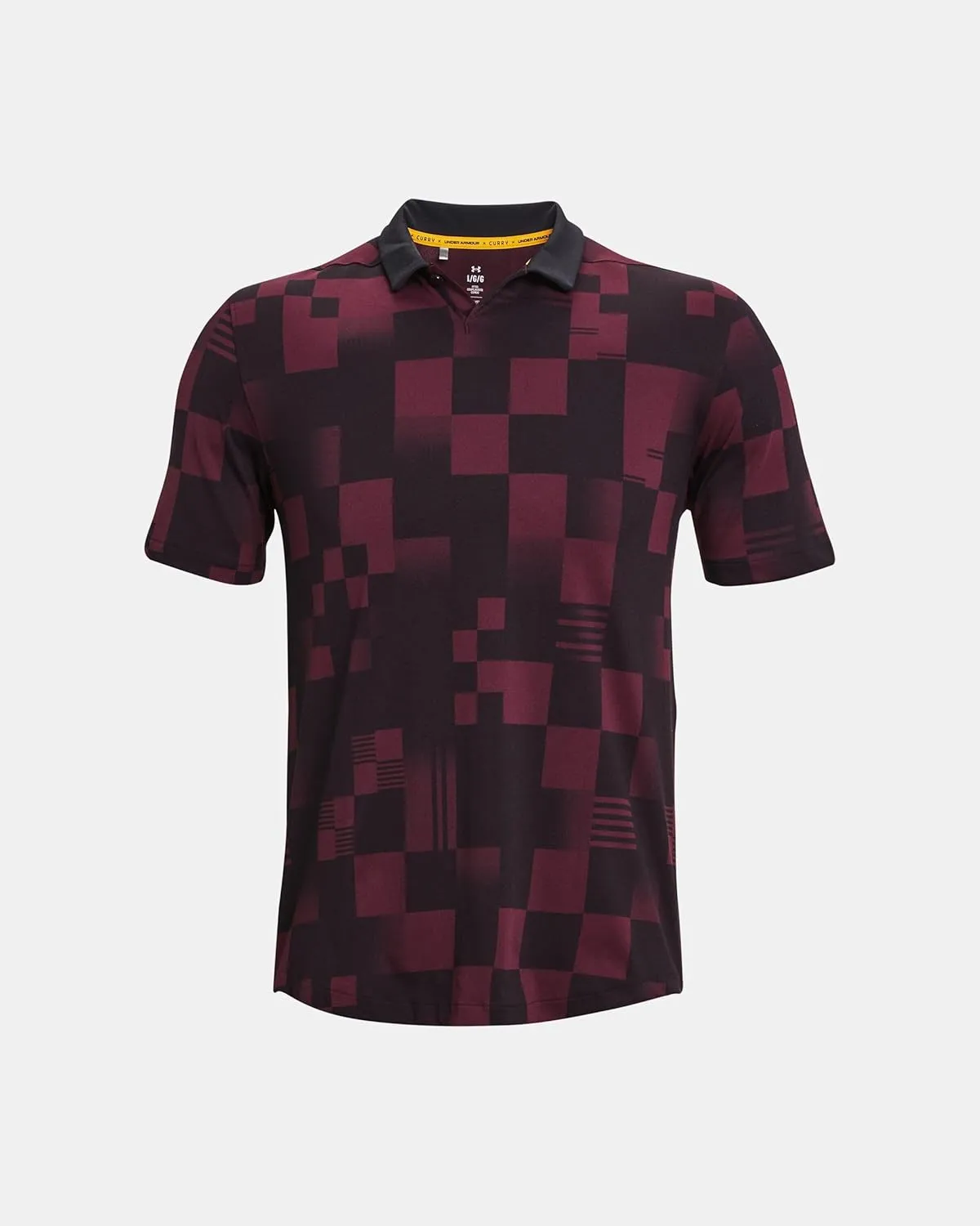 Men's Curry Printed Polo
