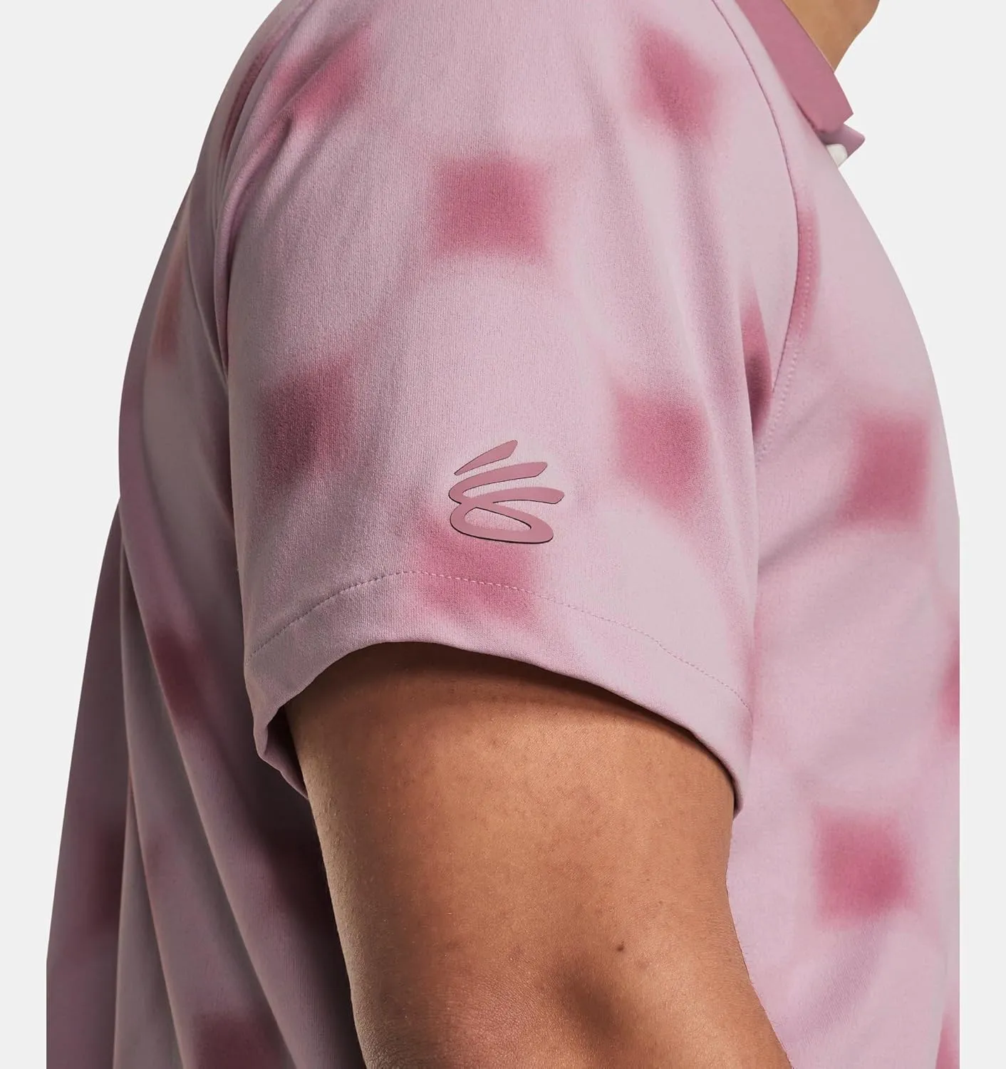 Men's Curry Printed Polo