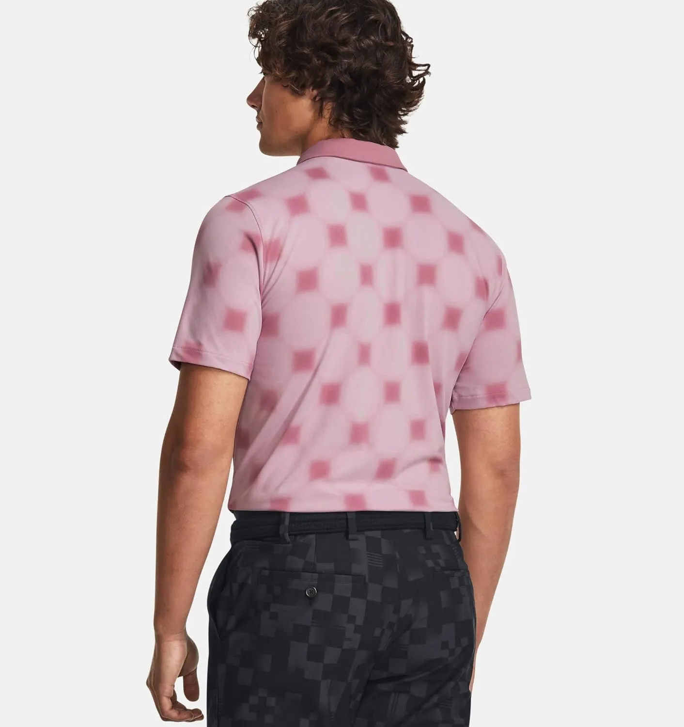 Men's Curry Printed Polo