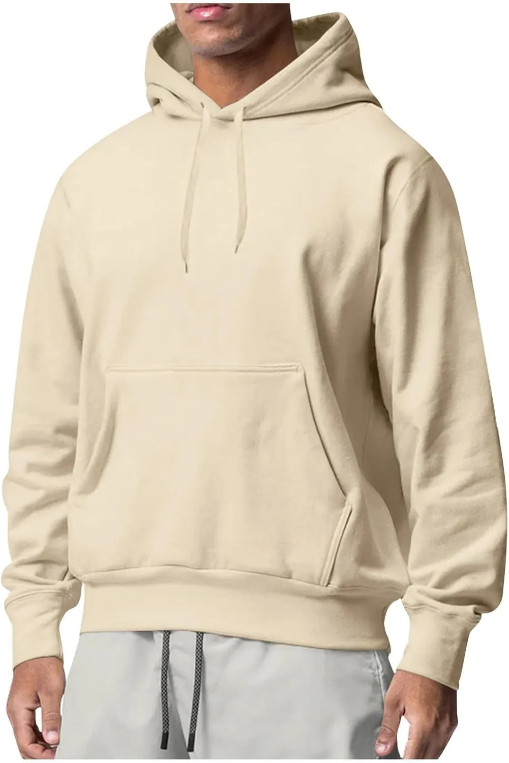 Men's Heavy Blend Hooded Sweatshirt Hooded Athletic Sweat Shirt for Men Hoodies Long Sleeve Kangaroo Pockets