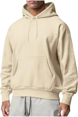 Men's Heavy Blend Hooded Sweatshirt Hooded Athletic Sweat Shirt for Men Hoodies Long Sleeve Kangaroo Pockets