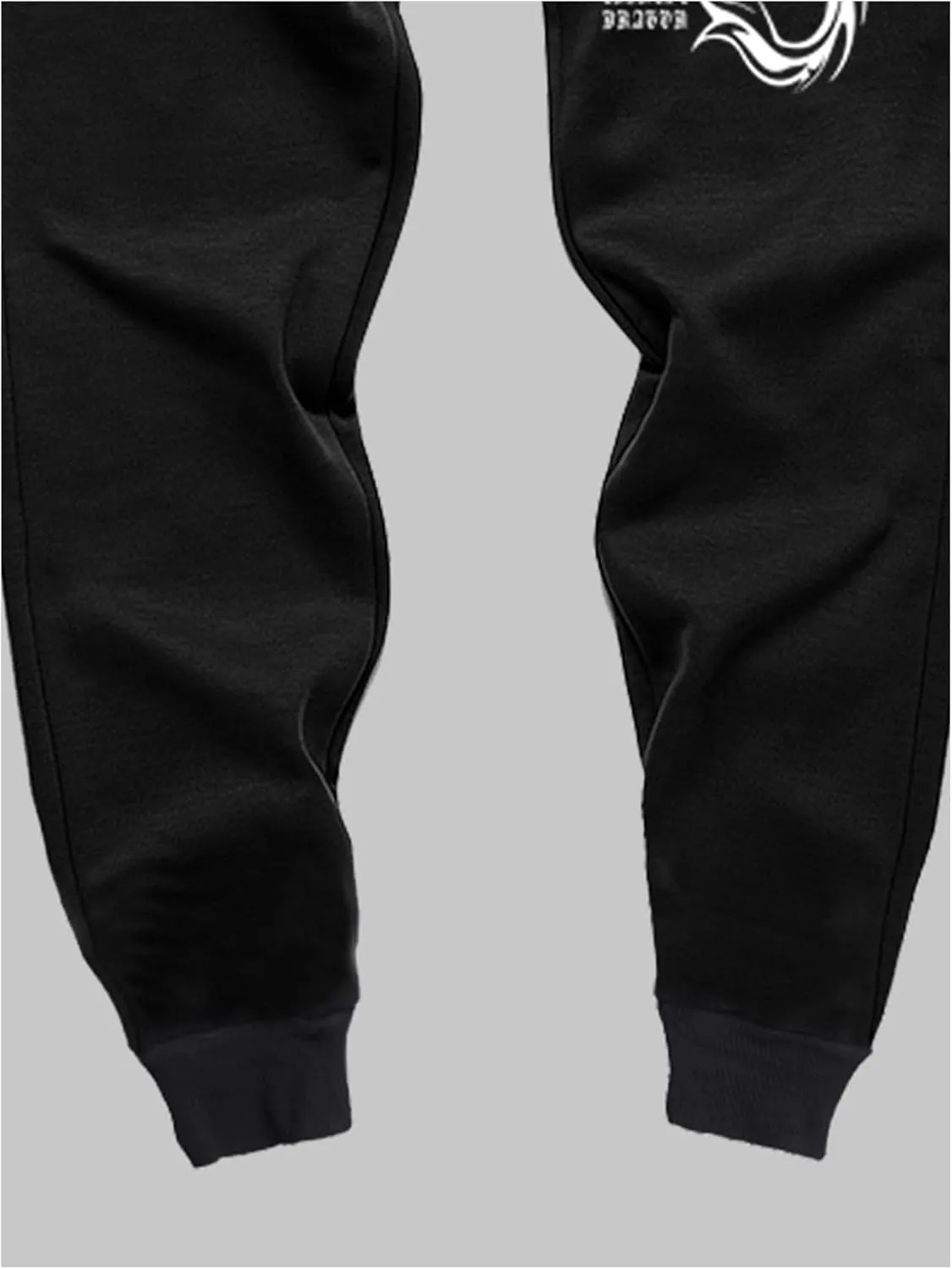 Men's Jogger Sweatpants Letter Graphic Drawstring Waist Casual Gym Workout Athletic Jogger Pants