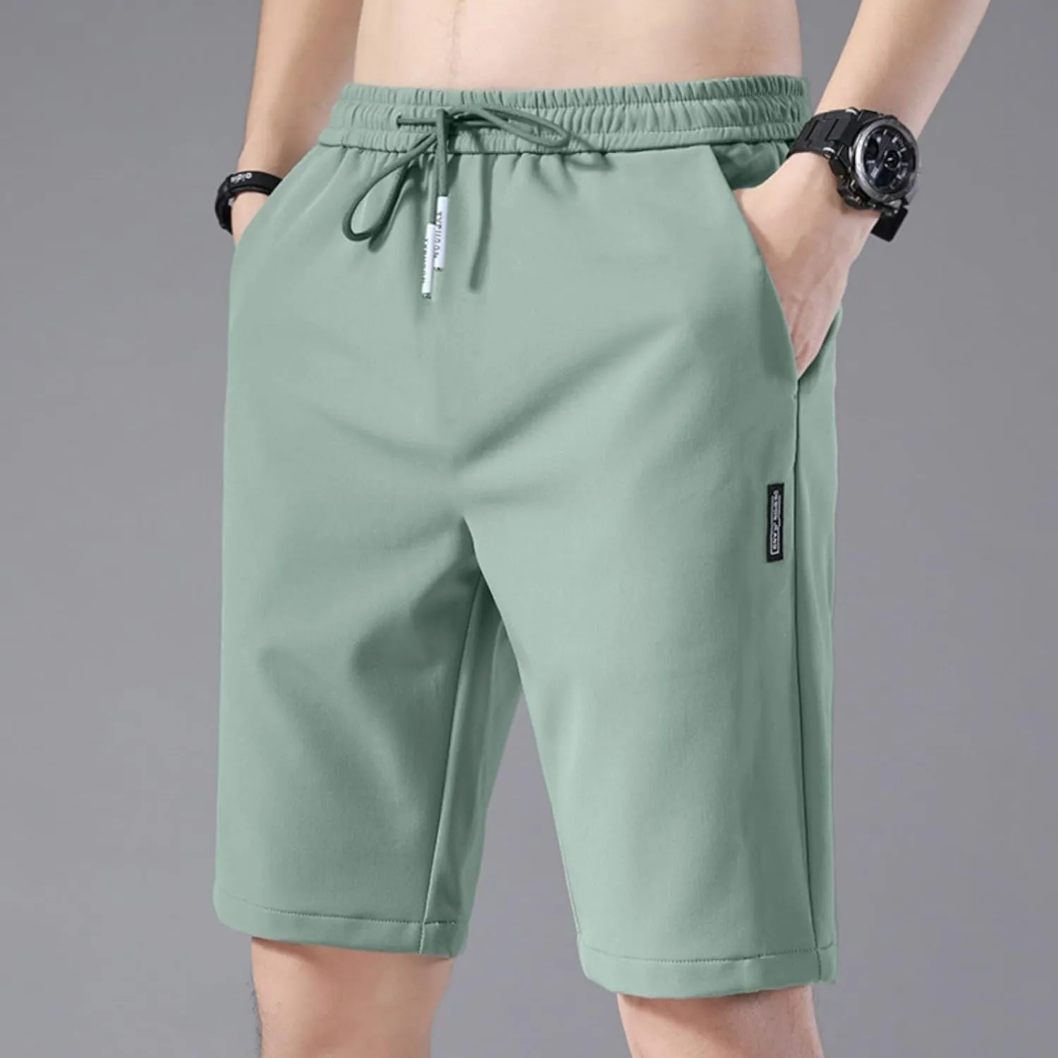 Men's Workout Shorts 9 Inch Inseam Quick Dry Athletic Shorts Drawstring Plus Size Sport Running Short with Pockets