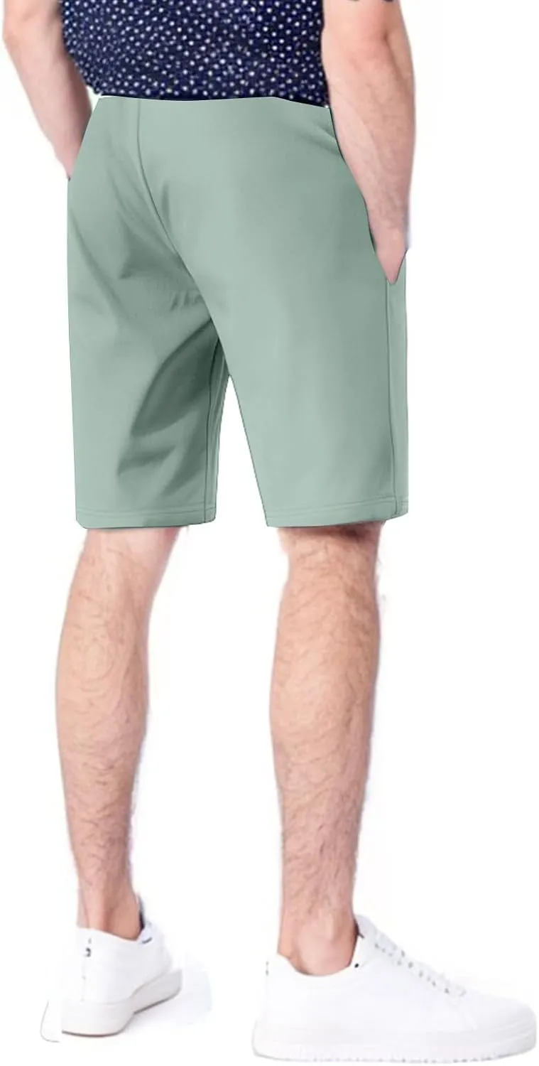 Men's Workout Shorts 9 Inch Inseam Quick Dry Athletic Shorts Drawstring Plus Size Sport Running Short with Pockets