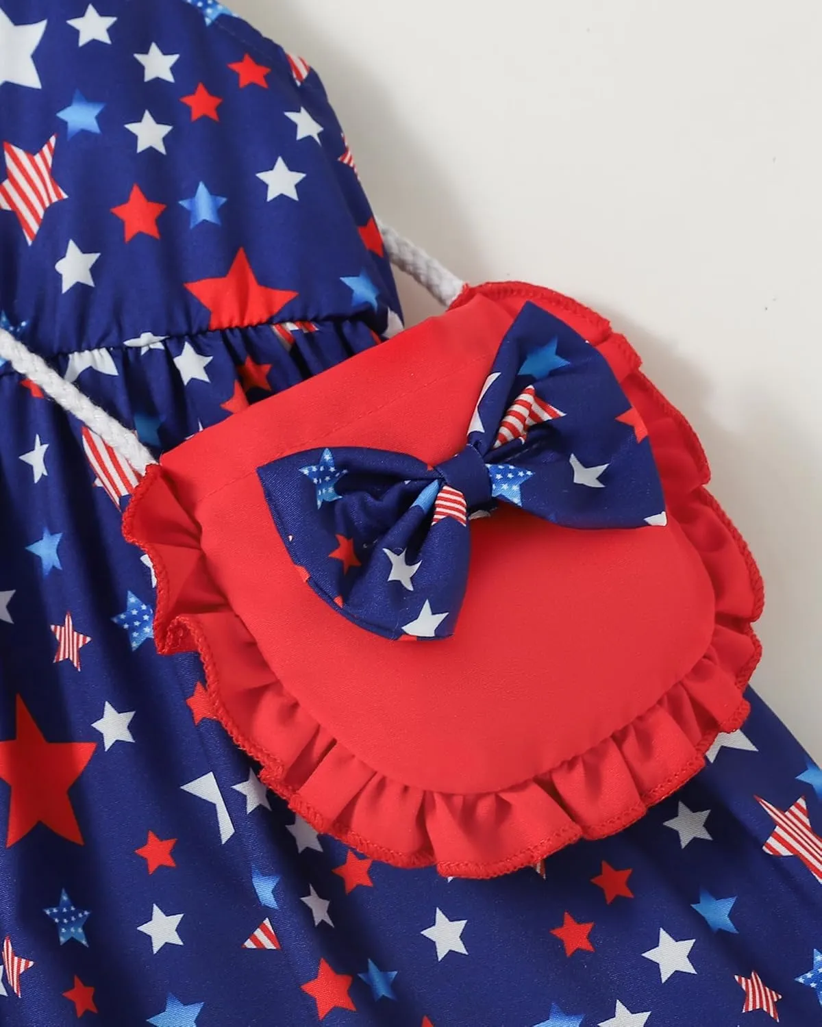 Mioglrie Baby Girl Clothes Newborn Dress Summer Toddler Girls' Clothing Casual Sundress with Cute Bag Infant Outfits