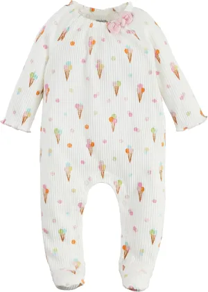 Mud Pie baby-girls Children's Icecream Sleeper