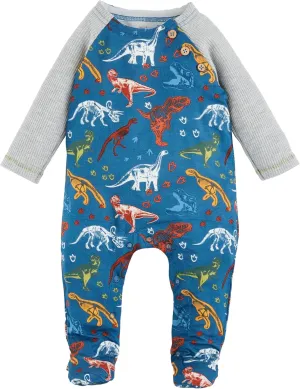 Mud Pie Unisex Baby Dino Glow Sleeper