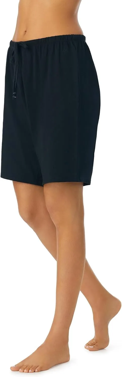 Nautica Womens Sleep Bermuda Shorts - Lightweight, Breathable Pajama Bottoms - Cotton Knit Jersey Sleepwear and Loungewear