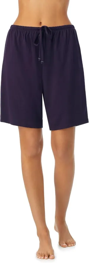 Nautica Womens Sleep Bermuda Shorts - Lightweight, Breathable Pajama Bottoms - Cotton Knit Jersey Sleepwear and Loungewear