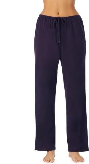 Nautica Womens Sleep Pants - Long Length, Breathable Pajama Bottoms - Cotton Knit Jersey Sleepwear and Loungewear