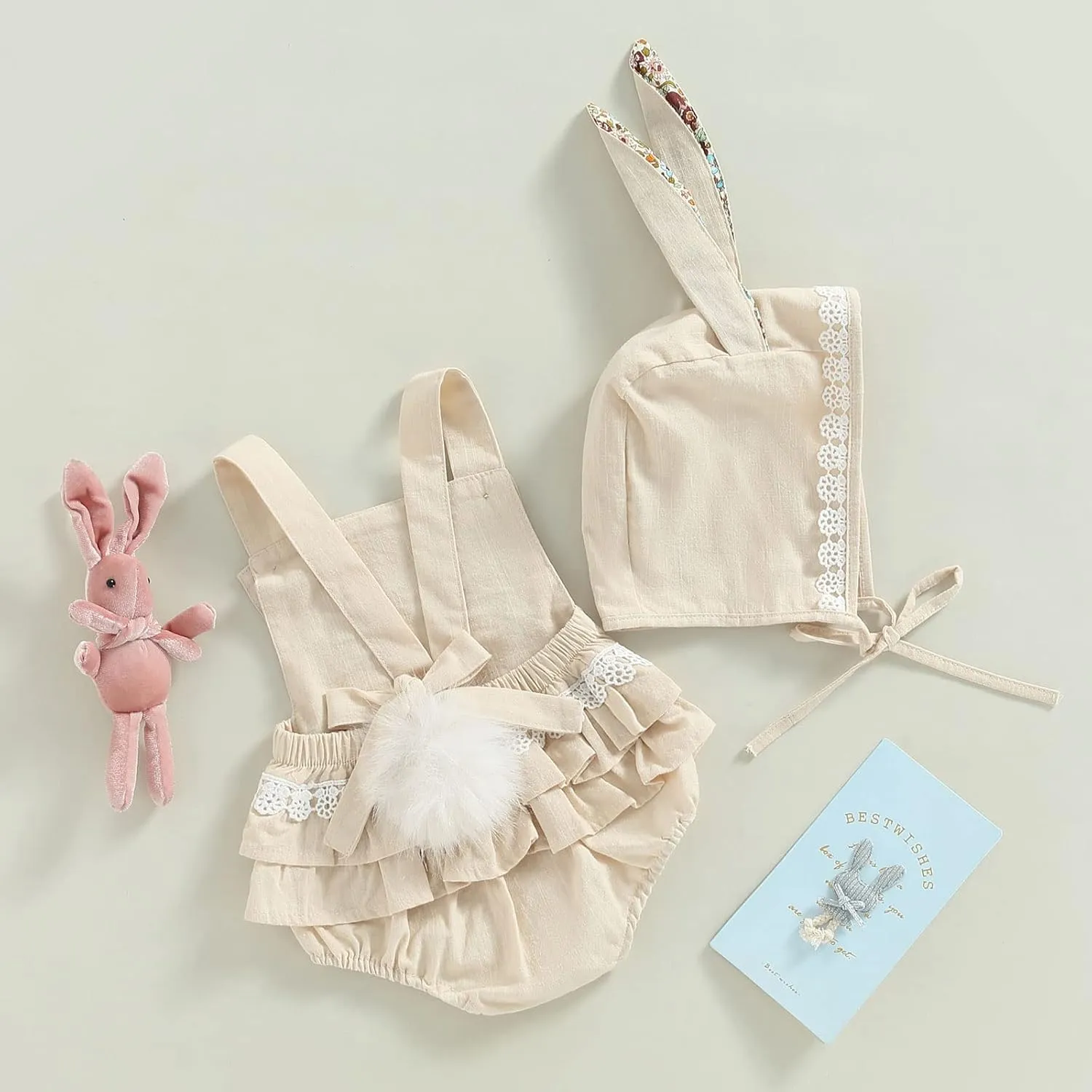 oneflow Baby and Toddler Girl Easter Outfit Bunny Romper/Dress Tulle Sleeveless Spark Sequin Tutu Dresses for Little Girls