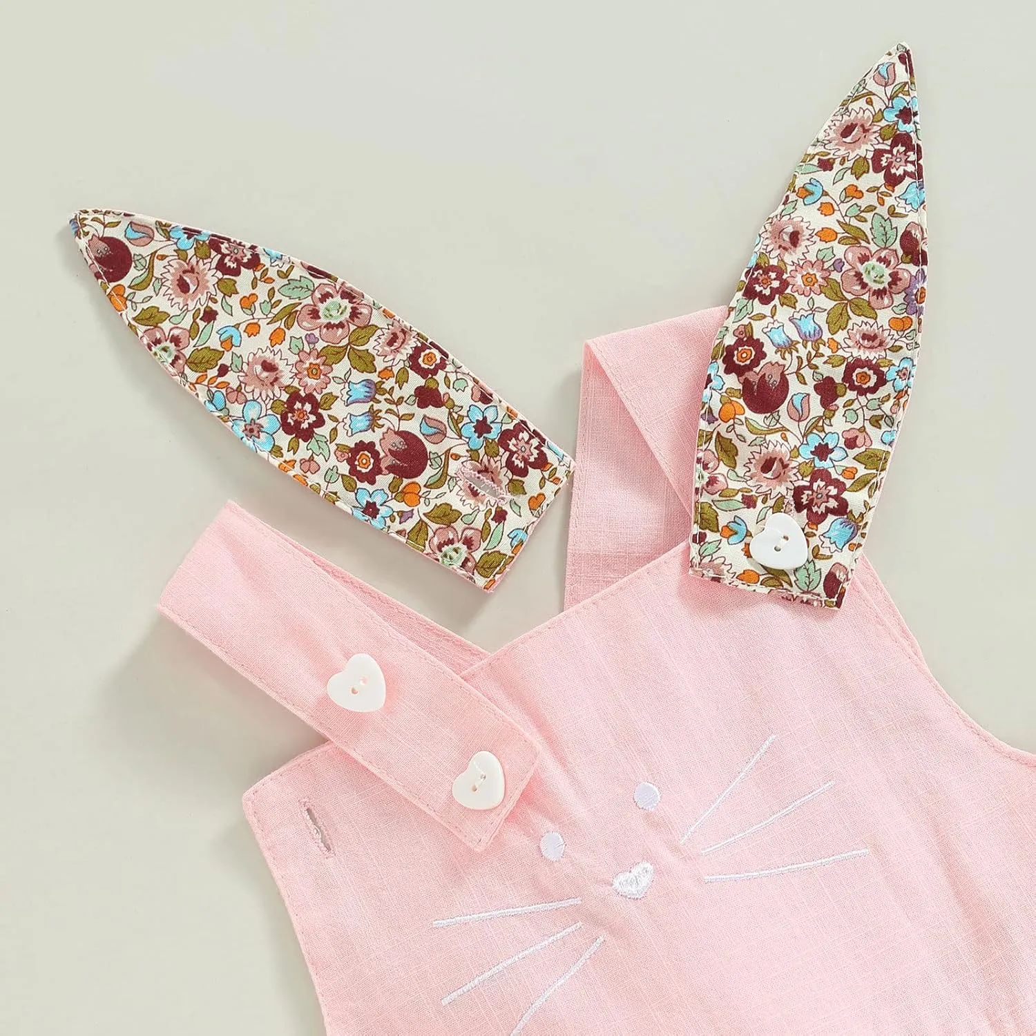 oneflow Baby and Toddler Girl Easter Outfit Bunny Romper/Dress Tulle Sleeveless Spark Sequin Tutu Dresses for Little Girls