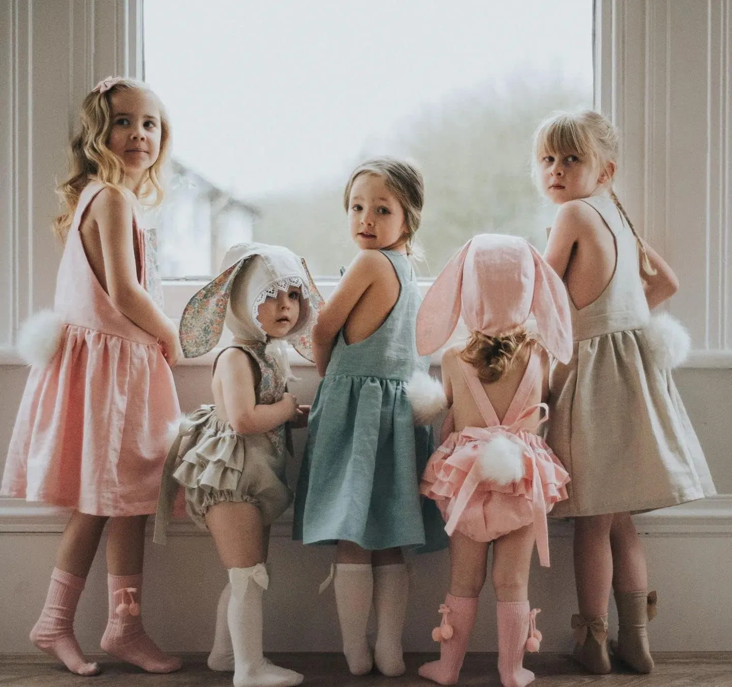 oneflow Baby and Toddler Girl Easter Outfit Bunny Romper/Dress Tulle Sleeveless Spark Sequin Tutu Dresses for Little Girls