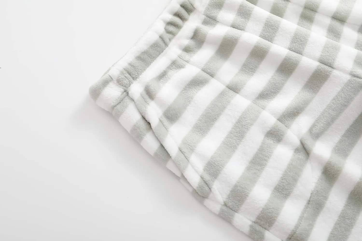 Pajamas Pants for Women Casual Flannel Plaid Lounge Pants Elastic Waist Fleece Fuzzy Plush Pj Soft Sleep Bottoms