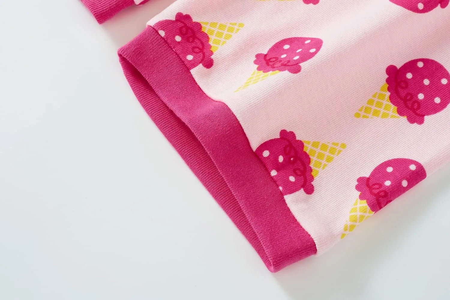 Popshion Little Girls Pajamas Summer Short Sets Mermaid Sleepwear 100% Cotton Toddler Pjs Clothes Size 2-8 Years